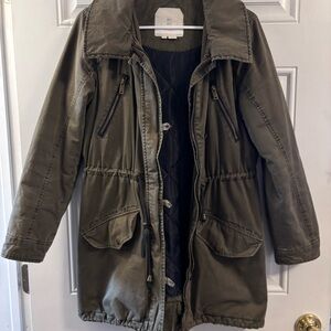 Hei Hei Olive Green Utility Jacket